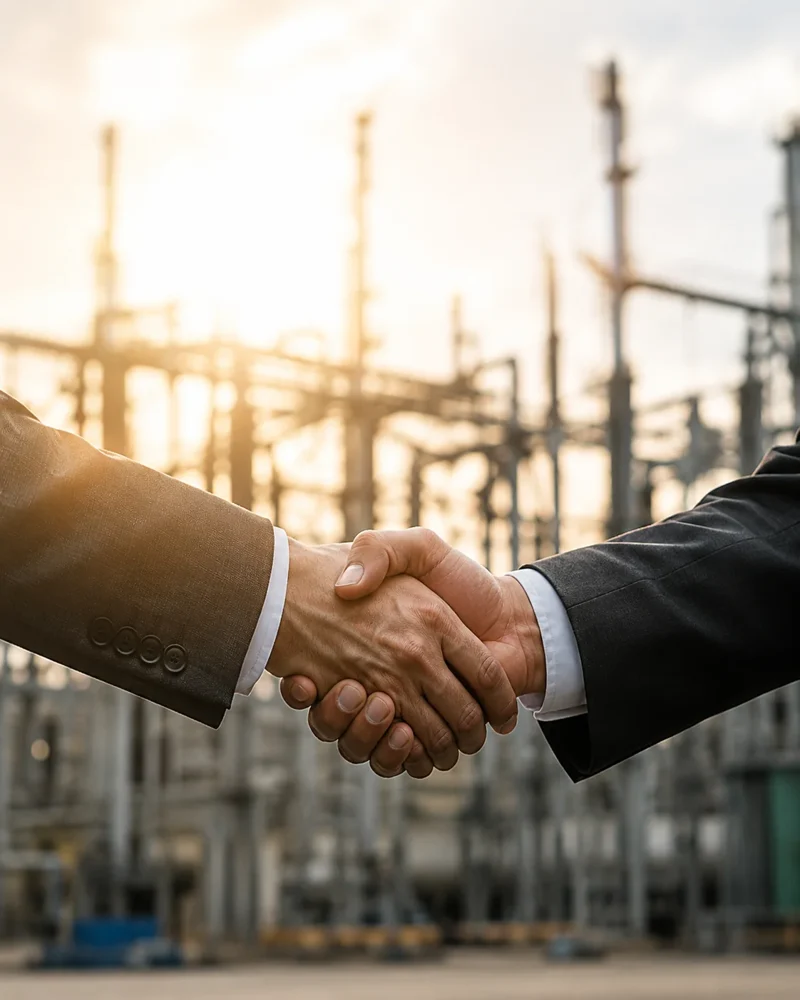 Cooperation between energy project partners